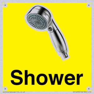 Shower Dementia Friendly Yellow 